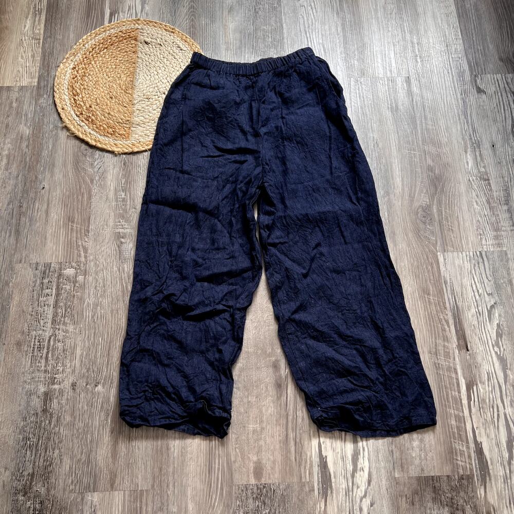 FLAX Vtg Linen Womens Pants